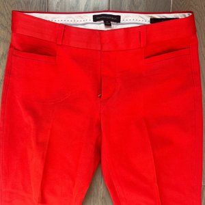 Banana Republic Sloan crop - size 0 - poppy color